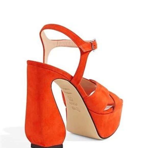 NWT - Si Rossi® Suede Platform Sandals - Picture 8 of 17